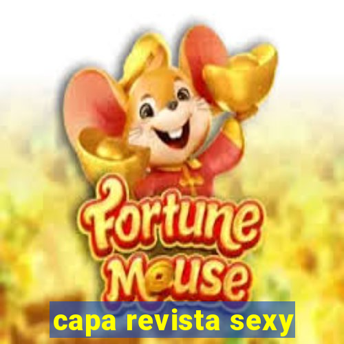 capa revista sexy