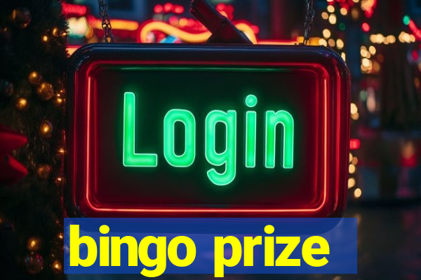 bingo prize