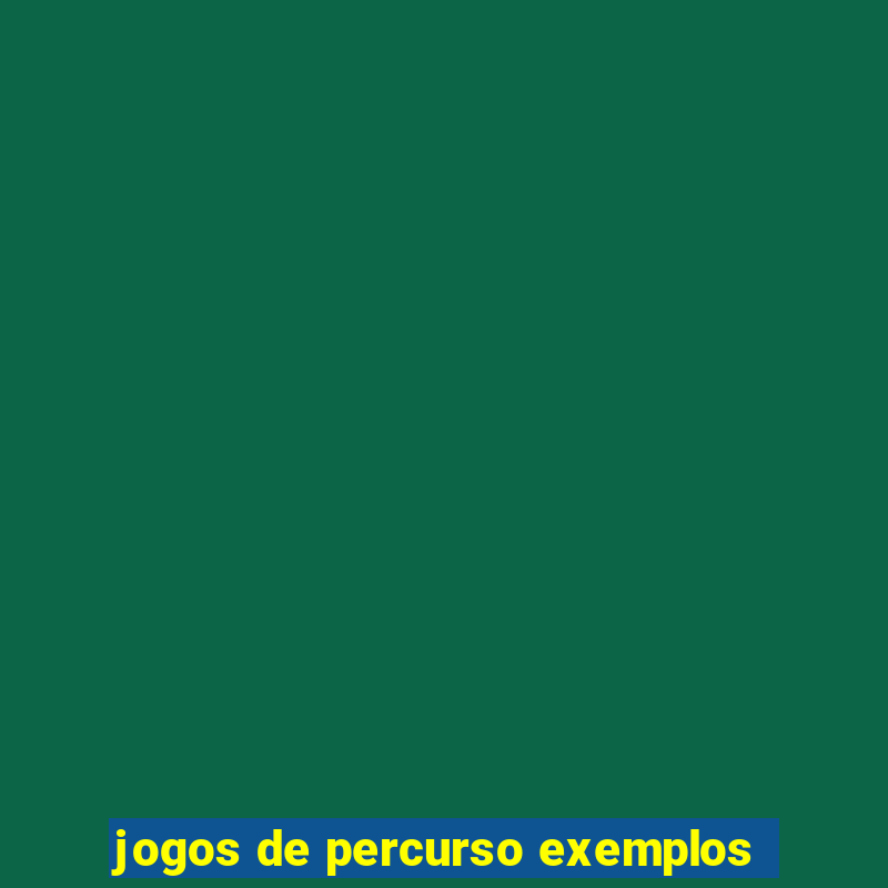 jogos de percurso exemplos