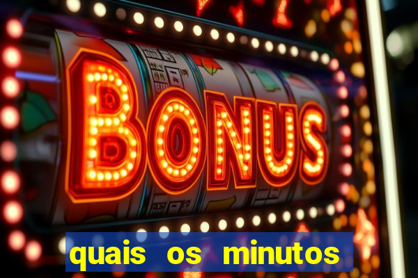 quais os minutos pagantes do fortune tiger