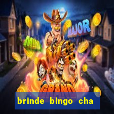 brinde bingo cha de bebe