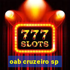 oab cruzeiro sp