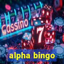 alpha bingo