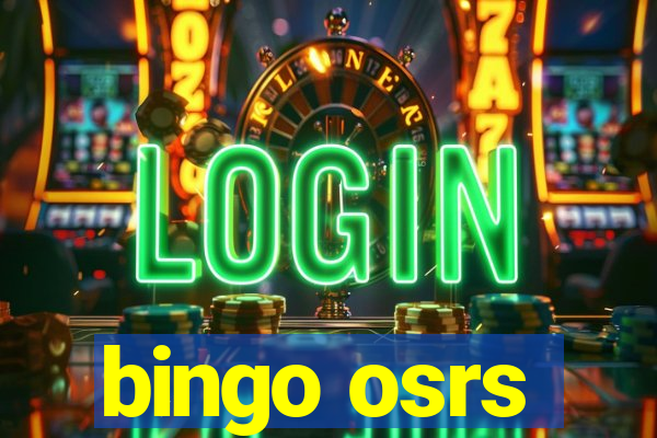 bingo osrs