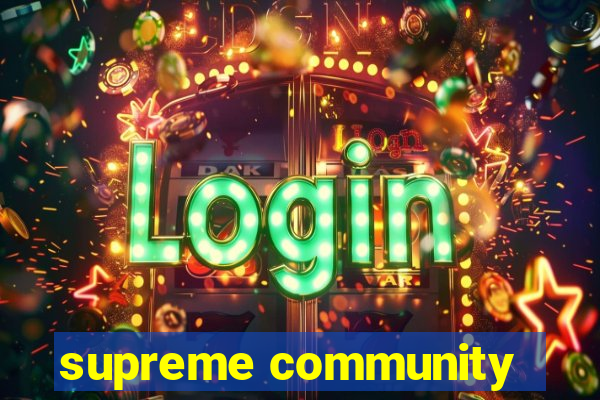 supreme community