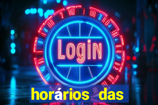 horários das plataformas de jogos