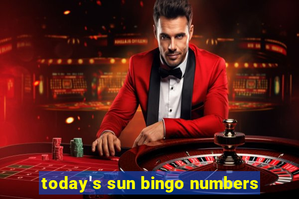 today's sun bingo numbers