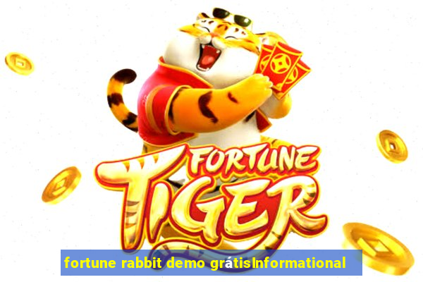 fortune rabbit demo grátisInformational