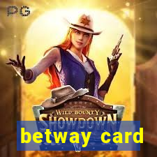 betway card