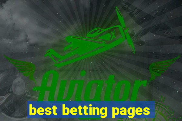 best betting pages