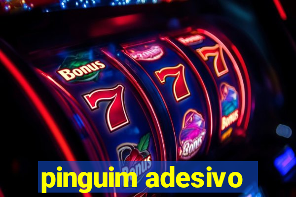 pinguim adesivo