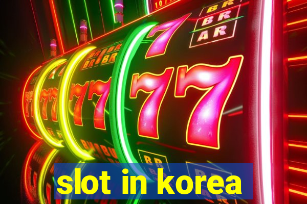 slot in korea