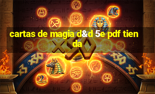 cartas de magia d&d 5e pdf tienda