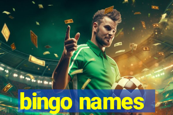 bingo names