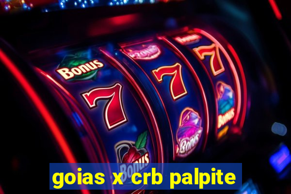 goias x crb palpite