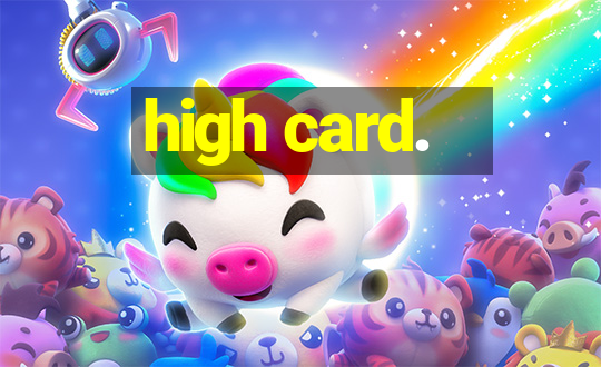 high card.