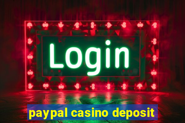 paypal casino deposit