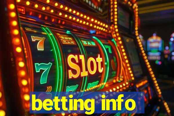 betting info