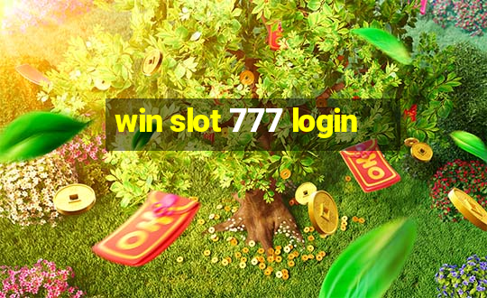 win slot 777 login