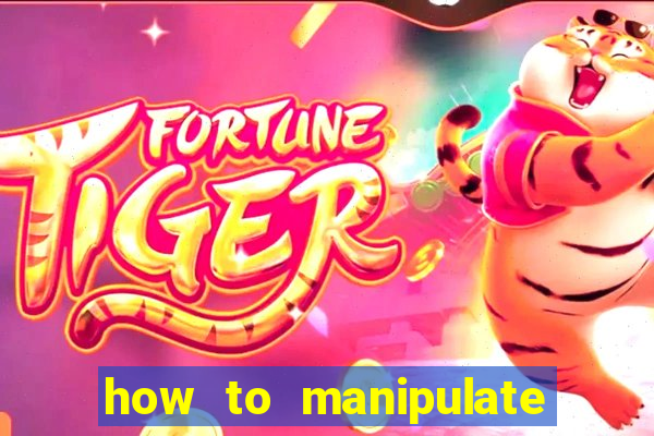 how to manipulate a slot machine