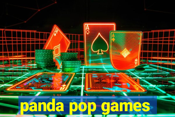 panda pop games