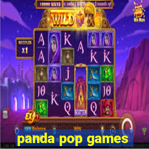 panda pop games