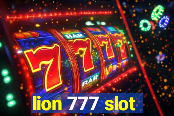 lion 777 slot