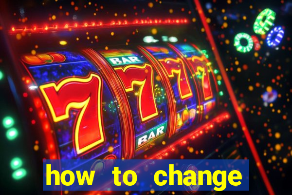 how to change bingo card on slot machine