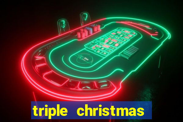 triple christmas gold slot