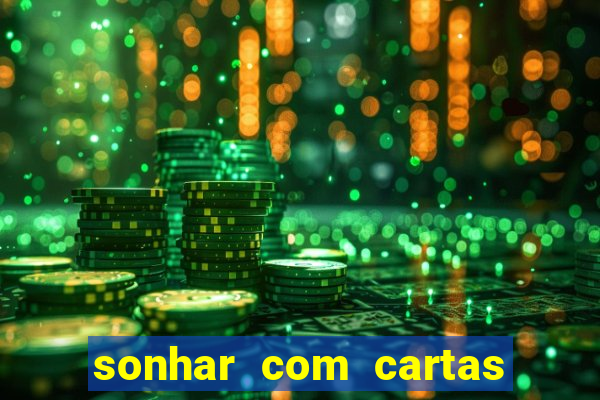 sonhar com cartas de baralho no chao