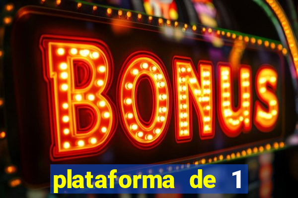 plataforma de 1 real fortune tiger