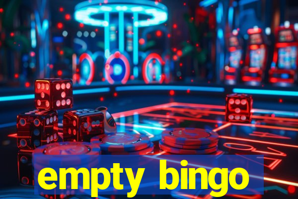 empty bingo