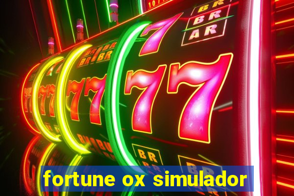 fortune ox simulador