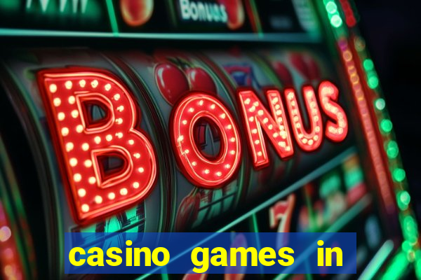 casino games in las vegas