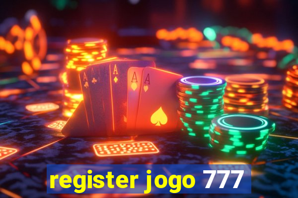 register jogo 777