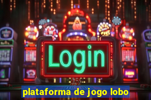 plataforma de jogo lobo