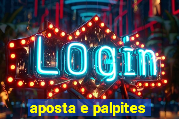 aposta e palpites