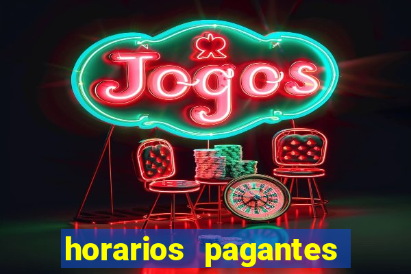 horarios pagantes pg slots