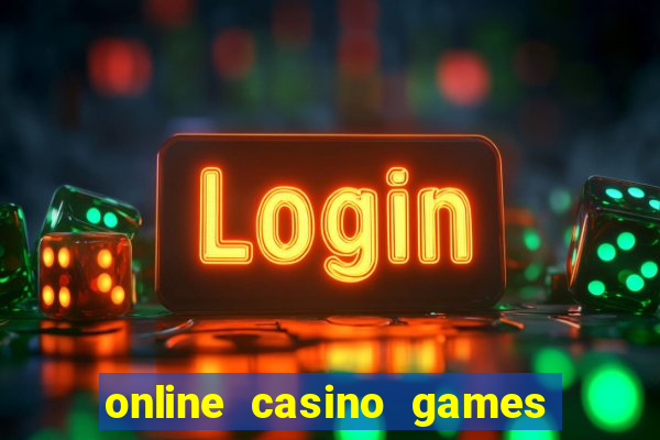 online casino games with real money