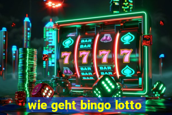 wie geht bingo lotto