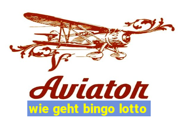 wie geht bingo lotto