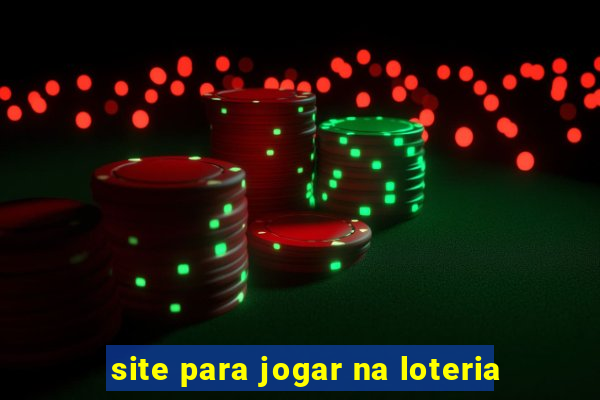 site para jogar na loteria