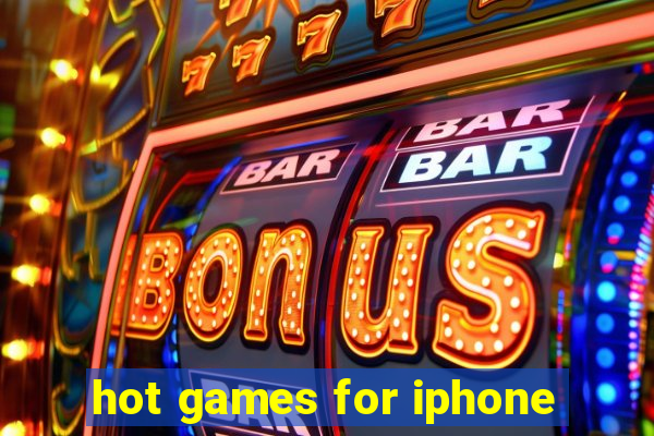 hot games for iphone