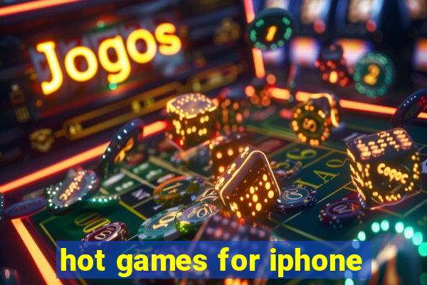 hot games for iphone