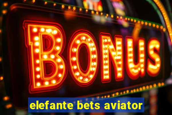 elefante bets aviator