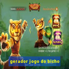 gerador jogo do bicho