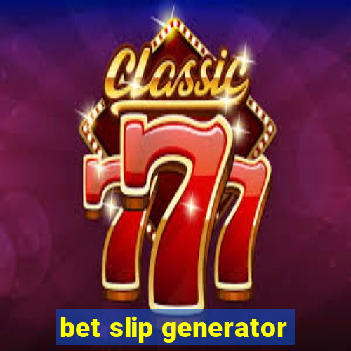 bet slip generator