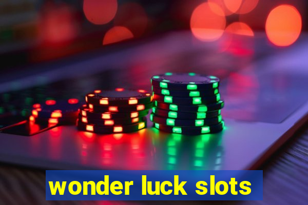 wonder luck slots