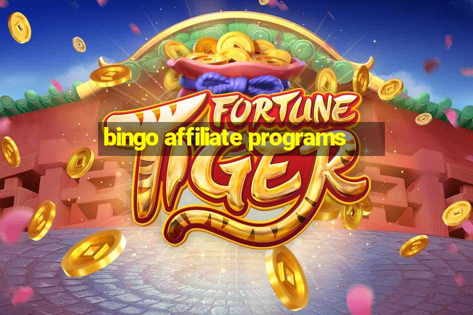 bingo affiliate programs