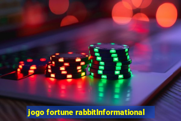 jogo fortune rabbitInformational